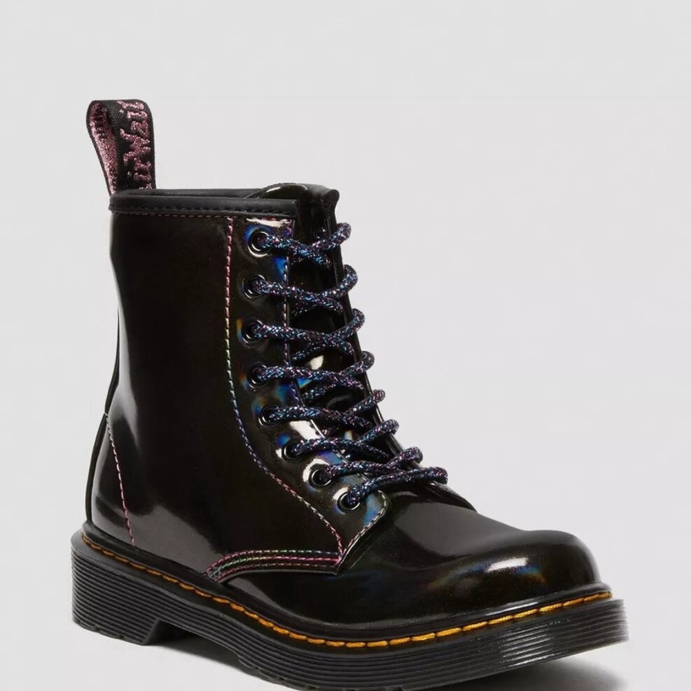 Dr Marten Junior size 10 1460 sparkle ray boots